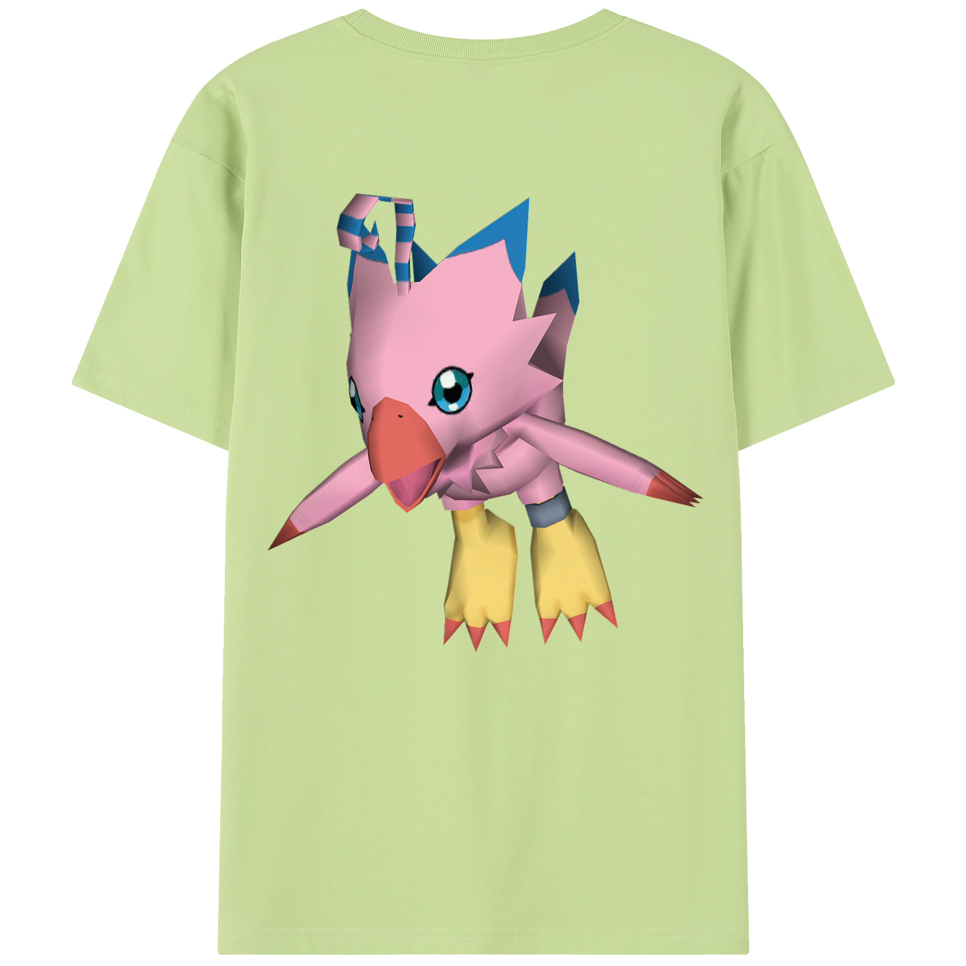 （画像用） Digimon デジタルモンスター/デジモン 綿100％半袖Tシャツ（背面プリント）